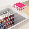Cesta Suspensa para Freezer, Prateleira de Armazenamento para Geladeira, Cesta Suspensa para Armário, Divisória em Camadas, Cesta de Malha Organizadora, Prateleira de Armazenamento Multifuncional