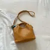 Bolsa Cubo Tejida a Mano con Patrón Nuevo Estilo Verano Shuai Mijia, Bolso Cruzado de Nicho Estilo Francés para Mujer
