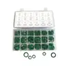 Caja de Reparación de Aire Acondicionado para Coche Zhuohao 270 Piezas Verde con Sellos de Goma Resistentes al Desgaste y al Sellado Juego de Anillos Tóricos