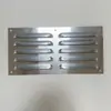 Ventilador de Rejilla de Acero Inoxidable Hierro Aleación de Aluminio Ventilación Pasante Campana Extractora Disipación de Calor Ventilación Placa de Rejilla Perforada a Prueba de Lluvia