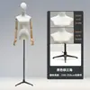 Maniquí de Exhibición de Ropa para Mujer de Medio Cuerpo Maniquí para Vestido de Novia Soporte de Exhibición Estante para Ropa Accesorios para Maniquíes de Tienda de Ropa