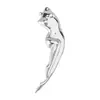 Broche de Cabeza de Caballo Sol y Luna de Diseño Vintage Nuevo Transfronterizo, Moderno y Elegante, Accesorio Exquisito y Versátil para Traje
