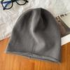 Sombrero Frío Retro Negro Mismo Estilo de Yu Shuxin para Mujer en Verano, Delgado, de Moda y Versátil Sombrero Baotou, Circunferencia de Cabeza Grande, Sombrero de Felpa