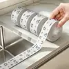 Pegatina Impermeable al Aceite para Cocina Tira Selladora Impermeable para Estufa Pegatina Impermeable al Aceite para Estufa de Gas Anti-Moho Autoadhesiva Resistente a Altas Temperaturas Pegatina para Juntas