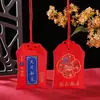Saquito Zodiacal, bolsita de fragancia clásica, bolsa amuleto, bolsa talismán de Año Nuevo para el año zodiacal propio, colgante de cuello portátil, empaquetado individualmente