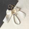 Colgante de Moda Lujoso y de Gama Alta, Decoración de Corbata de Moño, Correa para Teléfono Móvil, Correa de Muñeca, Llavero, Accesorios para Bolsos