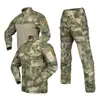 Suministro Transfronterizo Traje de Rana Táctico Ak Conjunto de Tres Piezas Ropa de Camuflaje para Exteriores Conjunto de Uniforme de Entrenamiento Resistente al Desgaste Camiseta Chaqueta Pantalones Tácticos