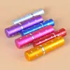 Tubo de Aluminio de 10ML Subbotella de Perfume Botella de Muestra de Perfume Botella de Perfume con Atomizador Botella de Perfume con Atomizador