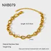 Pulseira de Zircônia com Design Personalizado Mais Vendida na Amazon Cross-Border Pulseira Versátil para Empilhar Pulseira de Aço Inoxidável Banhada a Ouro 18K