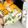 Guantes Anti-Quemaduras Hechos de Algodón y Lino, Aislantes del Calor y Engrosados, Específicamente para Hornos de Cocina, Horneado, Resistencia a Altas Temperaturas, Antideslizantes, Resistentes al Calor, Adecuados para Horneado en Microondas
