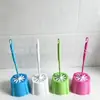 Conjunto de escova sanitária com base, escova de limpeza de vaso sanitário doméstica, ferramenta de remoção de manchas, escova de limpeza de vaso sanitário
