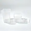 Bandeja de Inmersión de Plástico para Jardinería Maceta Cuadrada Corta Transparente Engrosada Maceta para Plántulas de Suculentas Maceta para Plantas Maceta para Plantas Hidropónicas Maceta para Flores