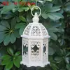 Suporte de Vela Retrô Europeu Lanterna à Prova de Vento Arte em Ferro Oca de Chão Mini Lanterna Estilo Casa Americana Ornamento de Iluminação para Caminho de Pátio