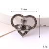 Accesorios de joyería de aleación de zinc multiestilo creativos para manualidades, diamantes, arcoíris, amor, agujeros para zapatos, accesorios de flores, venta al por mayor en Yiwu