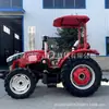 Exportar tractor agrícola 704 para manejo de huertos y invernaderos, arado, zanjeo y siembra, tractor diésel de cuatro ruedas para uso agrícola