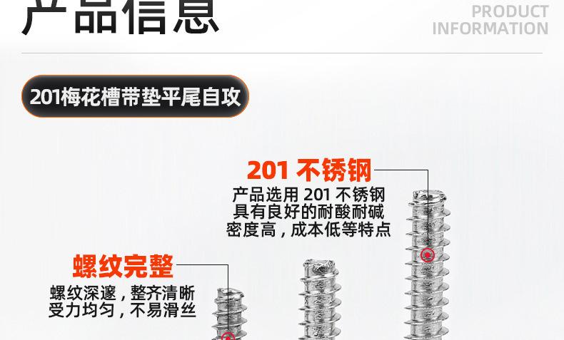 PWB201不锈钢十字圆头带垫平尾自攻螺丝_01_01 (3