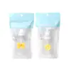 Lmltop Dibujo Animado Cuadrado Mascota Presionar Botella Vacía Agua Crema Portátil Viaje Dispensador 80/100ml