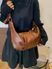 Cross2026 Outono Inverno Nova Bolsa de Axila Bolsa de Bolinho Versátil Retrô Estilo Simples Versátil para o Dia a Dia Bolsa de Ombro Único Transversal