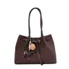 Bolsa Tote Nueva de Alta Calidad Otoño 2026 Moda Femenina Casual Retro Bolso de Hombro Gran Capacidad Bolso de Axila