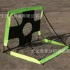 Juguete Portátil de Rebote para Niños Plegable Desmontable Tela de Objetivo de Tiro para Entrenamiento al Aire Libre Set de Portería de Fútbol