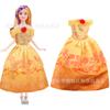 Muñeca de 11.5 Pulgadas Nieve Nieve Cenicienta Bella Rapunzel Bella Durmiente Juguete Ropa Falda Vestido