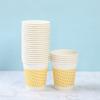 Vasos Desechables para Muestras de Bebidas en Supermercados, Vasos de Papel para Recepción de Oficinas de Negocios de 200ml, Fabricante en Stock