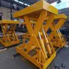Plataforma Elevatória Hidráulica Tesoura Fixa 6m Leve e Flexível Elevador Hidráulico Elétrico para Trabalho em Altura