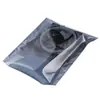 Bolsa de Empaque de PE Antiestática Transparente Mate Apertura Plana Bolsa Plástica Estática Empaque a Prueba de Polvo y Humedad para Componentes Electrónicos