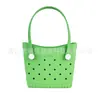 Bolsa Feminina Eva Perfurada Mais Vendida, Bolsa de Mão Coreana de Nicho, Bolsa de Praia Simples e Estilosa, Necessaire, Bolsa Transversal