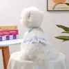 PETCIRCLE Ropa para Mascotas Perro Pequeño Cachorro Mascota Linda Camisola Exquisita de Encaje y Gasa