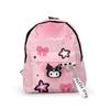 3D Nuevo Producto Impreso Periférico Sanrio Kuromi Mochila Kuromi Escuela Primaria y Secundaria Escuela para Hombres y Mujeres Mochila Escolar
