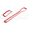Adecuado para Ford 24 Mustang/Black Horse Mustang Molduras Modificadas para Rejilla de Aire Izquierda y Derecha Accesorios Interiores de Coche de ABS