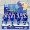 Pegamento Sólido en Barra de Alta Calidad Stitch, Pegamento Sólido de Alta Adhesión Lilo & Stitch, Pegamento Sólido Transparente Papelería
