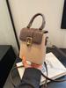 Bolso retro de alta gama con sentido transfronterizo, bolso cuadrado pequeño nuevo 2025 para ir al trabajo, bolso de hombro para mujer, bolso bandolera para teléfono móvil