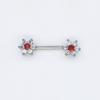 Anillos para Pezones de Circonio Europeo y Americano, Joyería de Perforación de Moda, Aretes para Pezones, Anillos para Pezones de Acero Inoxidable, Joyería para Perforaciones, Joyería para el Pecho