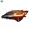 Adecuado para la modificación de ensamblaje de faros de 13-17 Lexus ES a faros LED de lente de tres ojos con intermitentes secuenciales