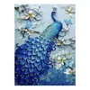 2021 pintura de diamantes 5d diamante completo nuevo sala de estar pavo real punto mampostería pegatina mostrar punto de cruz cristal porche diy