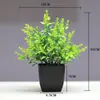 Punto Nuevo Bonsái Plantas de Decoración para el Hogar Pequeños Adornos Flores Artificiales Plantas Verdes Plantas en Maceta Flores Artificiales Fábrica Venta al Por Mayor