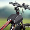 Nueva Bolsa Móvil para Ciclismo Bolsa para Manillar Delantero de Bicicleta de Montaña y Carretera Bolsa para Manillar Bolsa Cruzada Móvil Impermeable Bolsa para Sillín