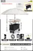 Carro de camping para exteriores, carretilla de mano plegable, carro de picnic de camping extragrande, remolque pequeño con barra de tiro, remolque pequeño para venta en puesto