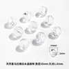 Cen Cristales Blancos Naturales del Himalaya Cuentas Sueltas Cuentas para Pulsera DIY Cuentas de Cristal Explotando Cuentas Sueltas Productos Semi-Terminados