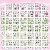 Pegatina Manual del Capibara Panda Pegatina de Mascota de Dibujos Animados Pegatina Estudiante DIY Impermeable Pegatina para Taza de Agua Funda de Teléfono Móvil