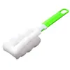 Escova de Copo com Esponja de Cabo Longo, Escova de Limpeza para Copo Térmico, Escova de Copo de Vidro Destacável, Escova de Limpeza para Mamadeira, Escova de Limpeza de Copos