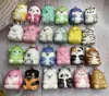 Boneca de Desenho Animado Pu Rebound Lento Brinquedo de Apertar Pingente de Chaveiro Gadget Fofo para Alívio de Estresse Brinquedo Infantil para Alívio de Estresse