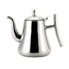 Tetera de acero inoxidable engrosada con filtro, adecuada para restaurantes, hoteles y uso doméstico, hervidor de gran capacidad para hervir agua y preparar té