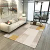 Tapete Impresso em 3D em Estoque Tapete Geométrico Nórdico para Entrada Tapete para Quarto com Janela de Canto Tapete ao Lado da Cama Tapete para Mesa de Centro da Sala de Estar Sofá