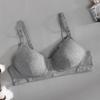 Ropa interior transfronteriza para mujer, copa pequeña con realce, algodón puro, sujetador fino para niñas en desarrollo de secundaria y preparatoria, fuentes de comercio exterior