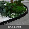 Tiras de Valla de Silicona para Paisajismo de Plantas, Tiras Barrera de Agua, Recintos de Borde para Plantas Verdes de Interior, Bases de Línea de Protección para Balcones