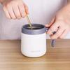 Copo Térmico de Café para Mulheres, Copo de Água Pequeno Portátil de Aço Inoxidável para Escritório com Alça, Presente Corporativo Portátil