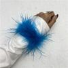 Anillo de plumas de avestruz de 22 colores transfronterizo pulsera de plumas de Amazon pulsera para la muñeca joyería juguete tocado pulsera
